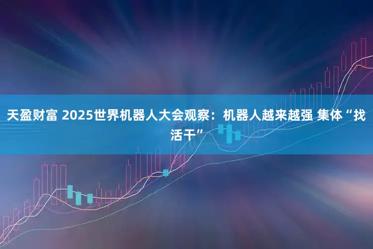 天盈财富 2025世界机器人大会观察：机器人越来越强 集体“找活干”