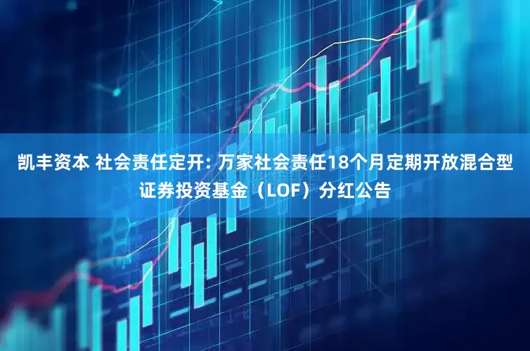 凯丰资本 社会责任定开: 万家社会责任18个月定期开放混合型证券投资基金（LOF）分红公告